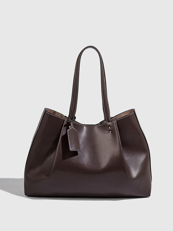 Bolso tote de gran capacidad con textura de alta calidad