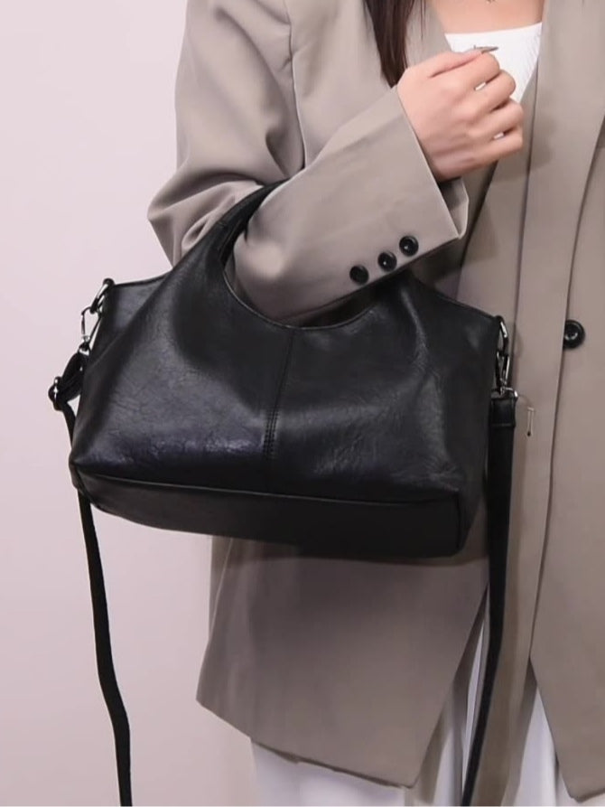 Bolso de mano retro de gran capacidad