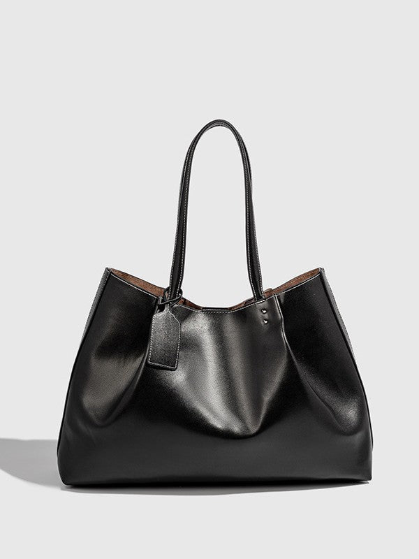 Bolso tote de gran capacidad con textura de alta calidad