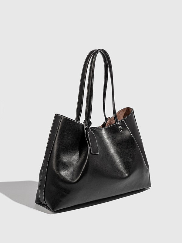 Bolso tote de gran capacidad con textura de alta calidad