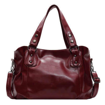 Bolso tote de hombro retro y casual