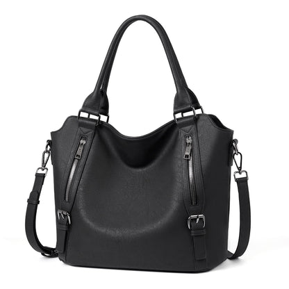Bolso tote bandolera de hombro retro de gran capacidad