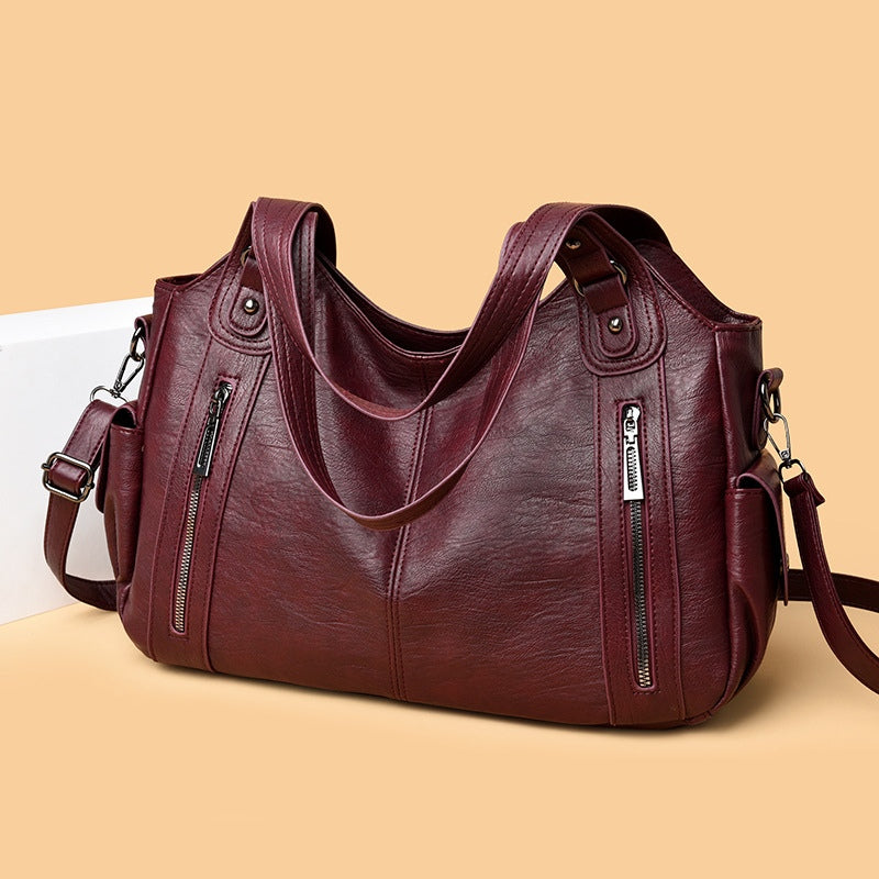 Bolso tote de gran capacidad con tachuelas