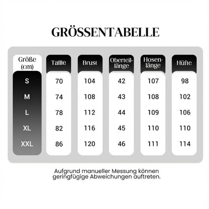 💃LETZTER TAG 50 % RABATT!!✨Elegantes Set aus bauchfreiem Top und Hose mit weitem Bein für Damen