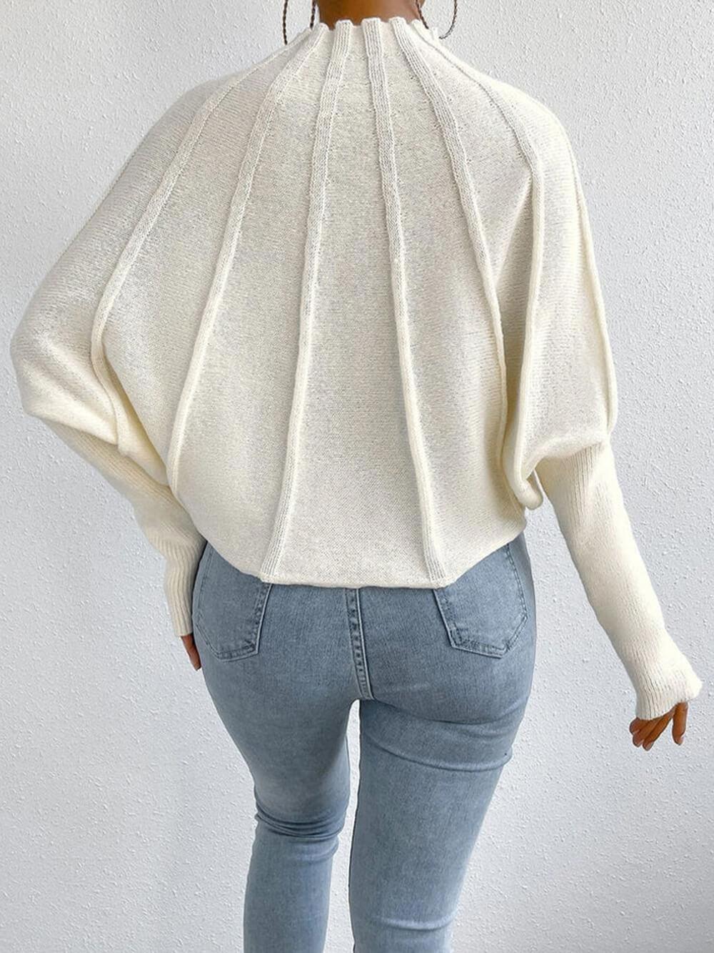 Jersey sencillo de manga murciélago
