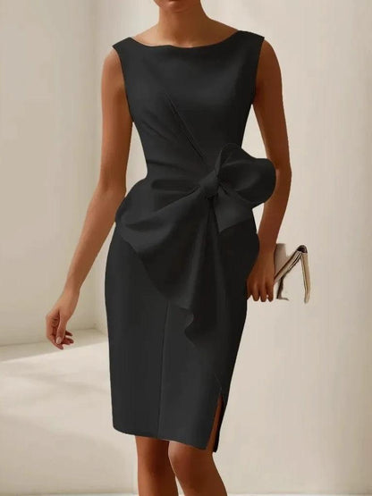 Vestido con lazo