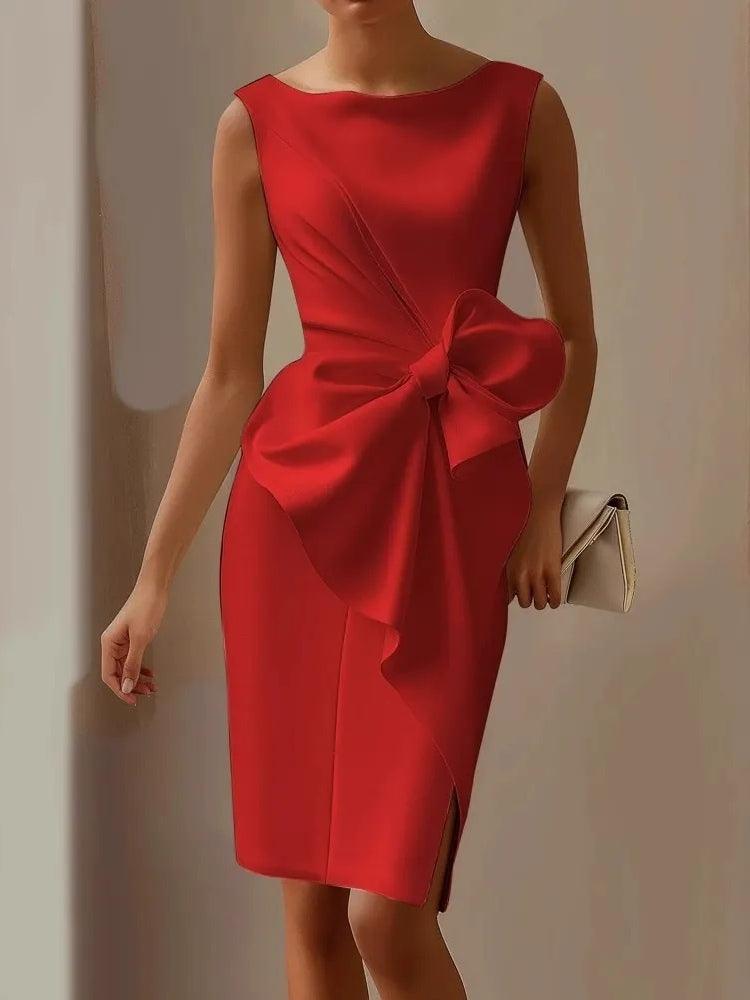 Vestido con lazo