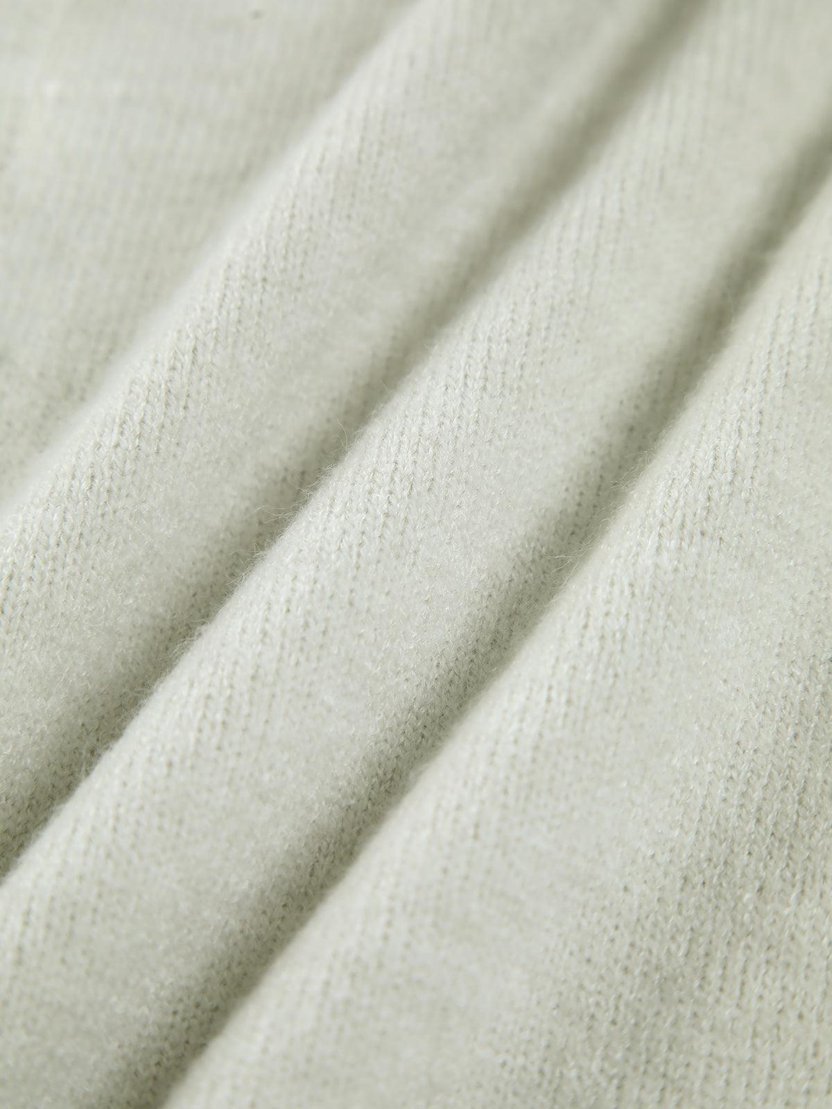 Chaleco de punto casual con botones