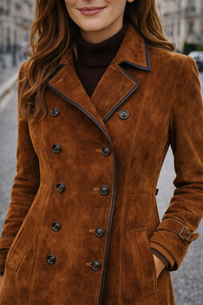 Gabardina Nathaly Luxe- Edition Privée™