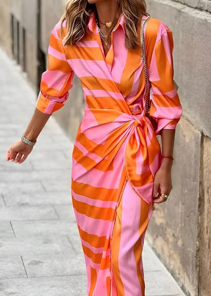 El vestido cruzado más bonito