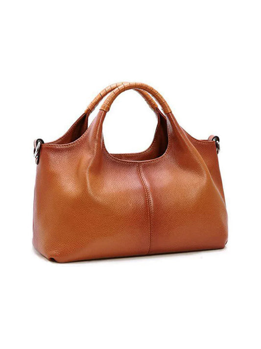 Bolso de mano de piel a la moda