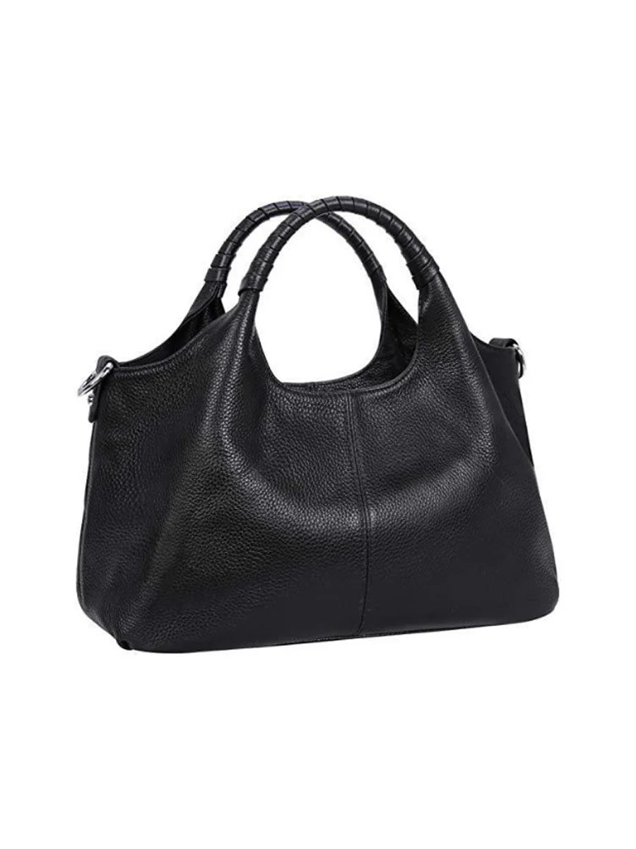 Bolso de mano de piel a la moda