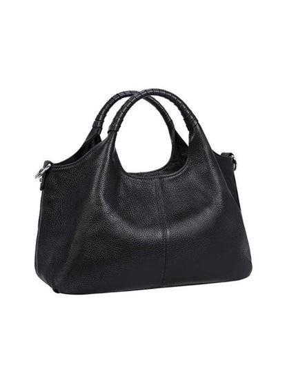 Bolso de mano de piel a la moda
