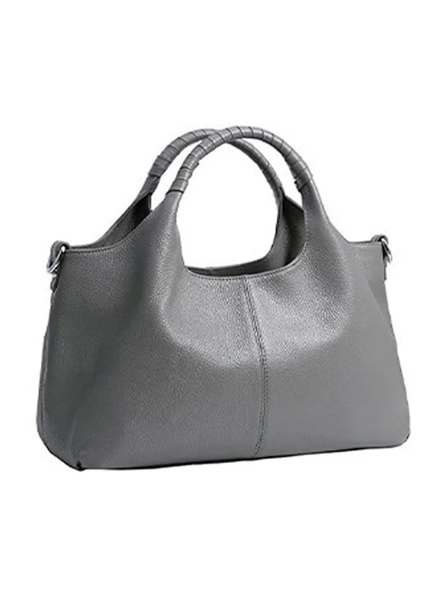 Bolso de mano de piel a la moda