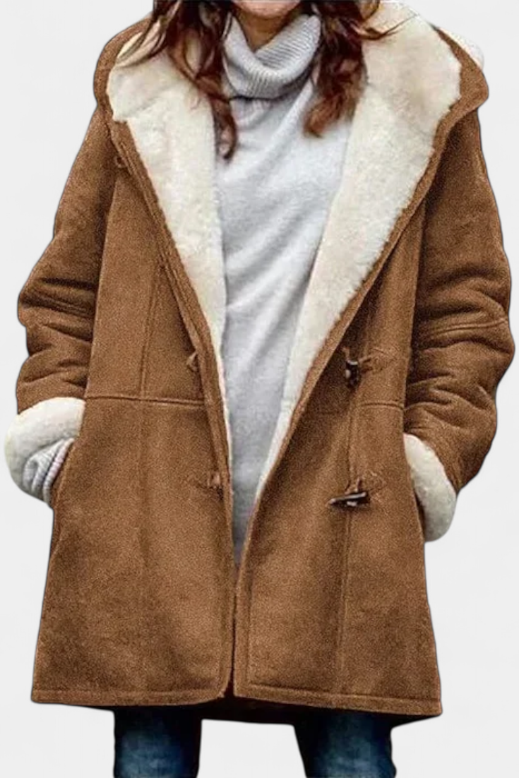 Jessa Abrigo Elegante con Capucha