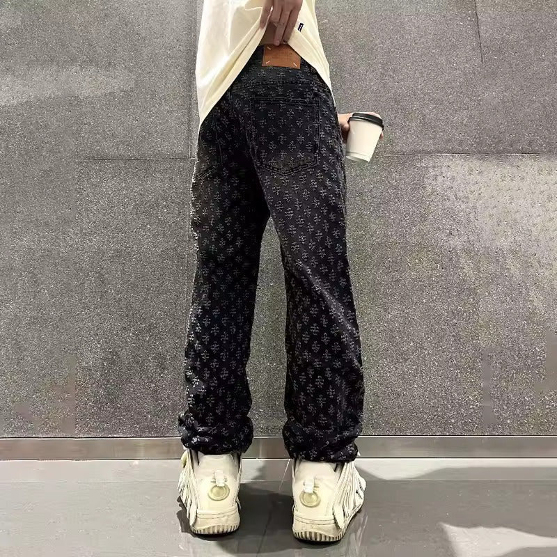 Urban Jacquard Jeans — Edición Limitada